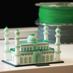 Mughal Style Architecture 3D Printer Model