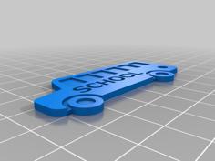 School Bus Keychain 3D Printer Model