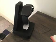 Apple Watch Stand Base – Inset Weights 3D Printer Model