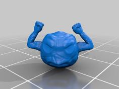 Geodude Pokemon 3D Printer Model