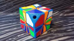 Asymmetrical Dino 2×2 Rubik’s Cube 3D Printer Model