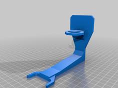 Pipettor Wall Bracket 3D Printer Model