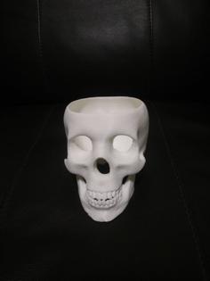 Skull Planter 3D Printer Model