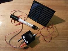 Complete Mini Solar Powerplant — Komplettes Mini Solarkraftwerk 3D Printer Model