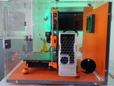 Prusa PSU Cooling For Tukkari TLX Enclosure 3D Printer Model