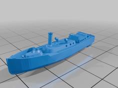 Royal Navy 50ft Steam Pinnace 3D Printer Model