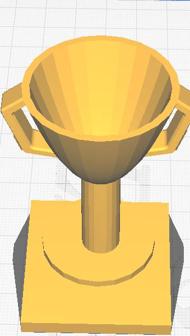 Trophy 3D Printer Model