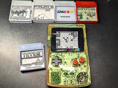 Gameboy Cartridge Toys Part 3 3D Printer Model