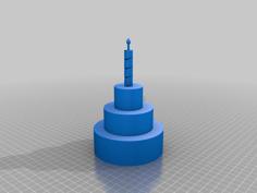 Birthday Cake 3D Printer Model