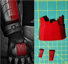 Commander Shepard Hand Guard 3D Printer Model