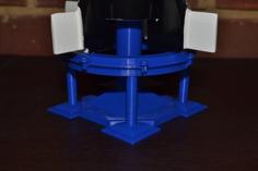 Model Rocket Desktop Stands 3D Printer Model