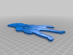 Action Girl Perk Pin-Fallout 3D Printer Model