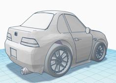 Honda Prelude Cute (BIG) 3D Printer Model