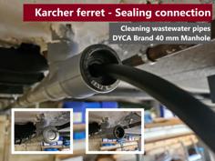 Karcher Ferret – Sealing Connection 3D Printer Model