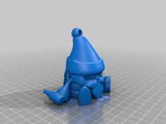 Drunken Santa Ornament 3D Printer Model