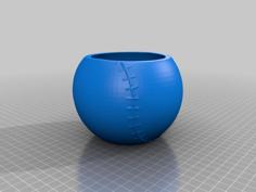 Baseball Planter 3D Printer Model