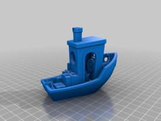 Santa Benchy 3D Printer Model