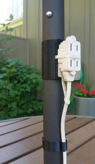 Patio Umbrella Power Station 3D Printer Model