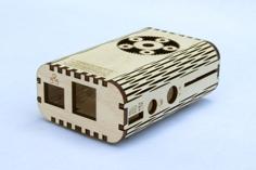 Laser Cut FlexPi Flexible Raspberry Pi Case