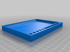 Rolling Tray 3D Printer Model