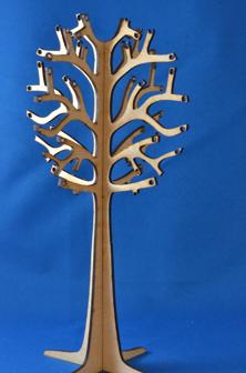 Laser Cut Jewelry Tree