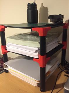 Modular Shelf System 3D Printer Model