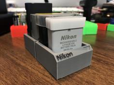 Nikon BattBlox (camera Battery Storage) 3D Printer Model