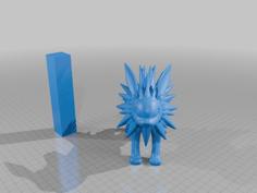 Jolteon Multicolor 3D Printer Model