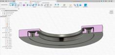 Halter Für GU10 Spots Mit Abdeckung 3D Printer Model