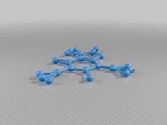 Kofeine_molecule 3D Printer Model