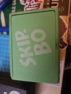 Skip-Bo With Logo 3D Printer Model