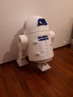 Radio Controlled R2D2-Minibar 3D Printer Model