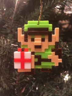 Link (Zelda) Hanging Ornament 3D Printer Model