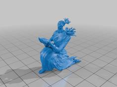 Plant/Coral-Druid-Robot Tabletop Miniature 3D Printer Model