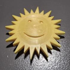 Smilley Sun 3D Printer Model