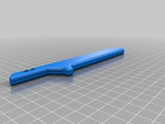 Sophisticated Prison Shank 3D Printer Model