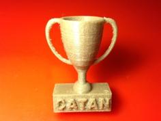 CGR Catan Trophy 3D Printer Model