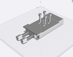 Stellarmate PRO Losmandy Mount 3D Printer Model