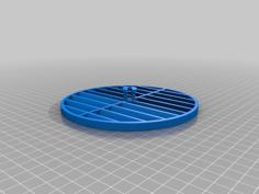 RV A/C Vent Cover 3D Printer Model