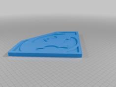 SuperBat Helmet Stand 3D Printer Model