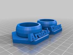 Aronal & Elmex Tooth Paste Holder 3D Printer Model