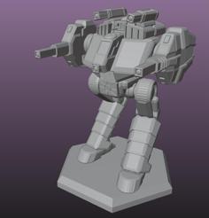 Sha Yu Battlemech 3D Printer Model