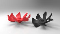 Winggy Spinning Top 3D Printer Model