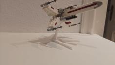 Tiny Lego Spaceship Stand Edited 3D Printer Model