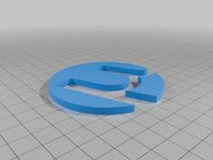 UTorrent Logo 3D Printer Model