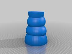 Vase Minimalist Design 3D Printer Model