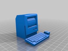 Macintosh 3D Printer Model