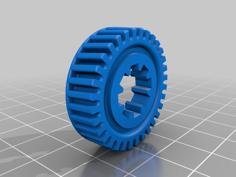 Bmw E-34 Brose Seat Gearwheel 3D Printer Model