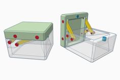 Box With Magnetic Lock – No Srews 3D Printer Model