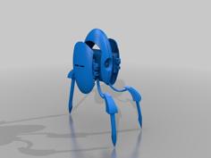 Portal 2 Turret 3D Printer Model